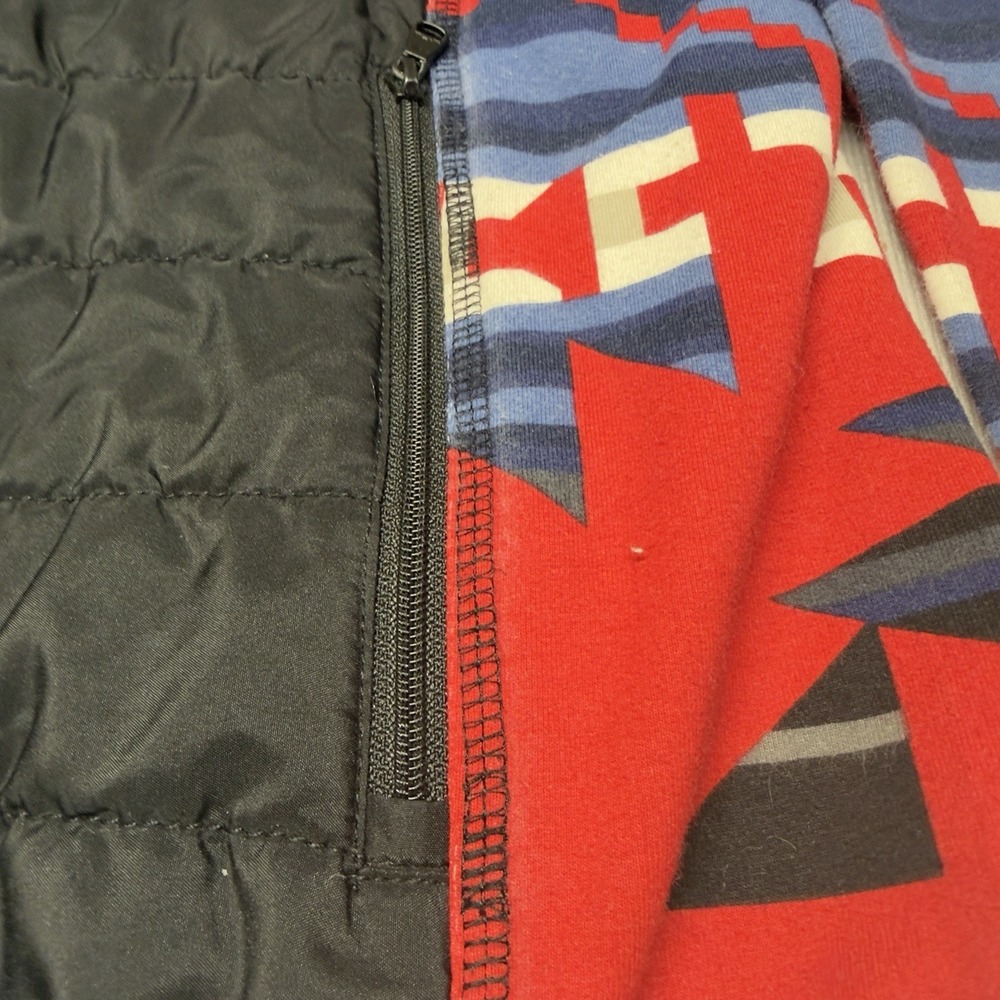 Lauren Ralph Lauren Jacket Women L Large Active Quilted Zip Aztec Southwest L-RL - Picture 3 of 10